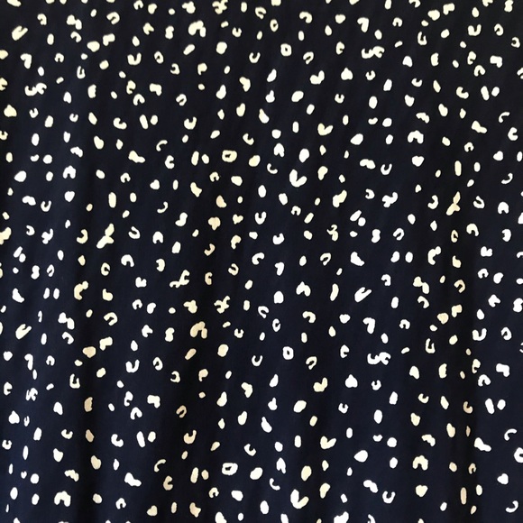 Old Navy Boho Sleeveless Swing Dress Navy and White Size XS - Picture 6 of 7